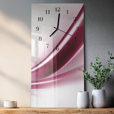 Modern vertical wall clock Pattern