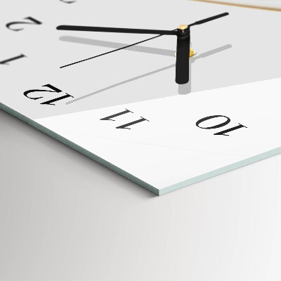 Vertical wall clock Abstraction