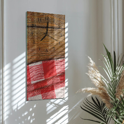 Vertical wall clock Table