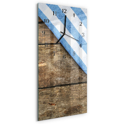 Vertical wall clock Tablecloth