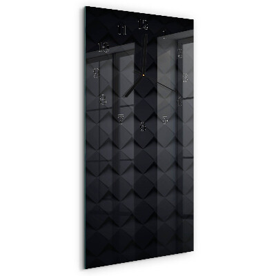 Vertical rectangular wall clock Pattern