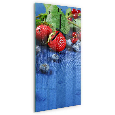 Modern vertical wall clock Berry