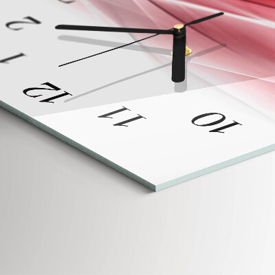 Glass clock vertical Abstraction
