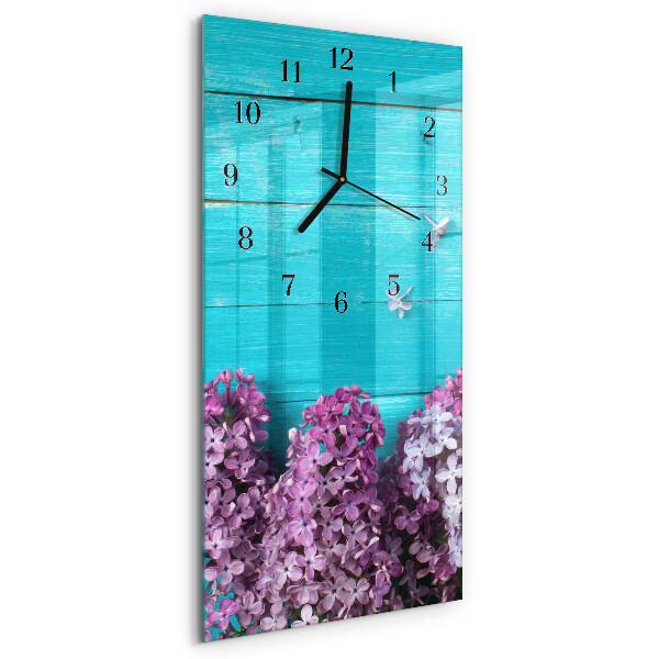 Vertical rectangular wall clock Tree