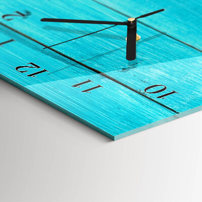Vertical rectangular wall clock Tree