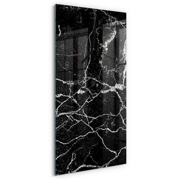 Glass clock vertical Pattern