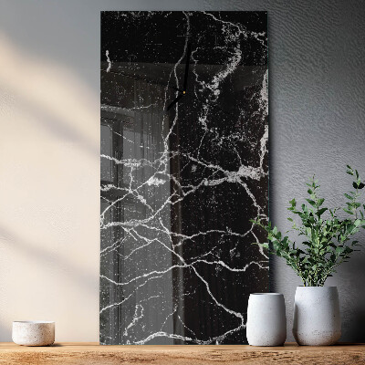 Glass clock vertical Pattern