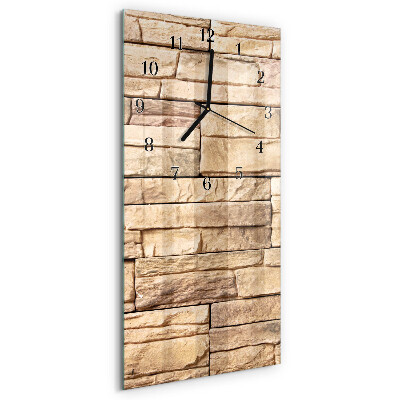 Glass clock vertical Clinker