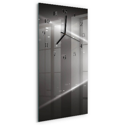 Vertical rectangular wall clock Pattern