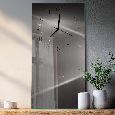 Vertical rectangular wall clock Pattern