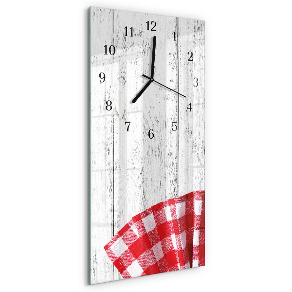 Vertical rectangular wall clock Pattern