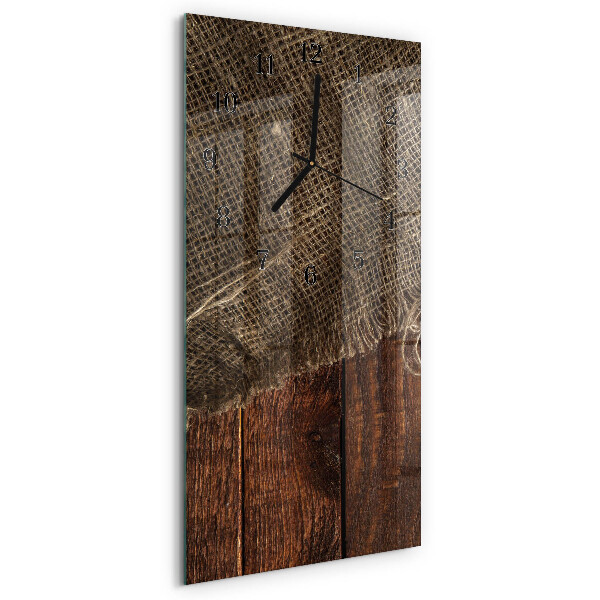 Vertical rectangular wall clock Pattern