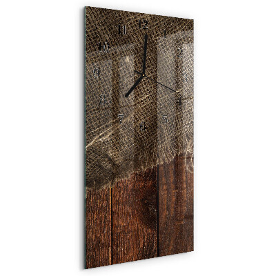 Vertical rectangular wall clock Pattern