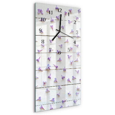 Modern vertical wall clock Pattern