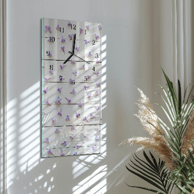 Modern vertical wall clock Pattern