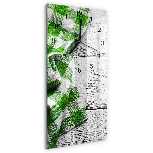 Glass clock vertical Pattern