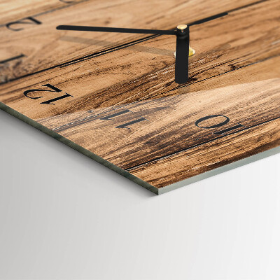 Vertical wall clock Wood