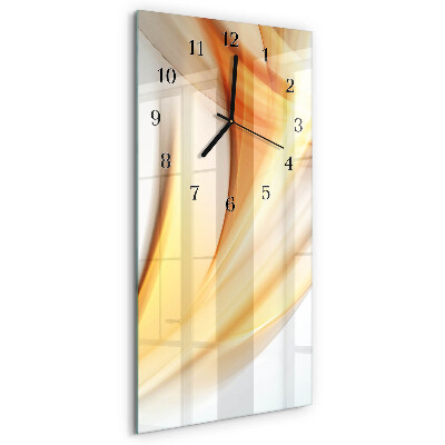 Vertical rectangular wall clock Pattern