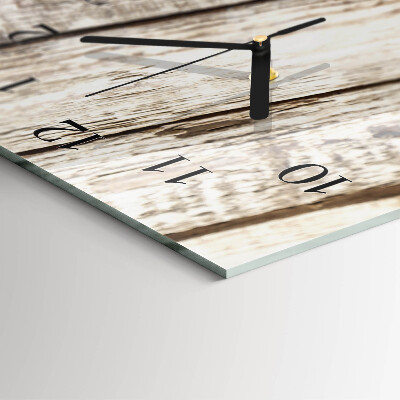 Vertical wall clock Table