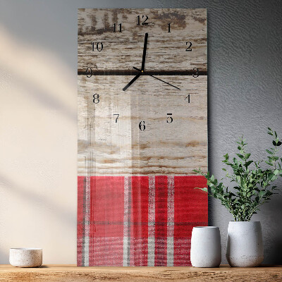 Vertical wall clock Table