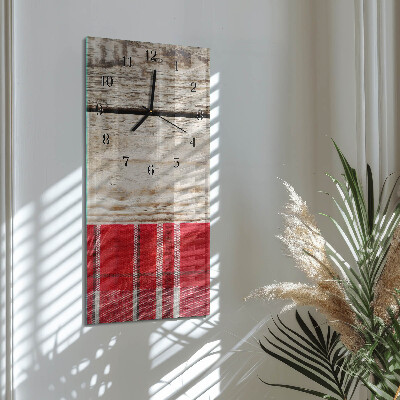 Vertical wall clock Table