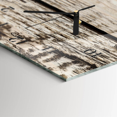 Vertical wall clock Table