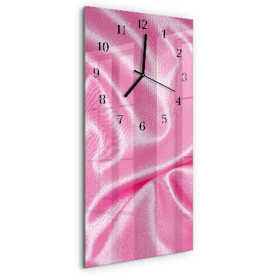 Glass clock vertical Velvet