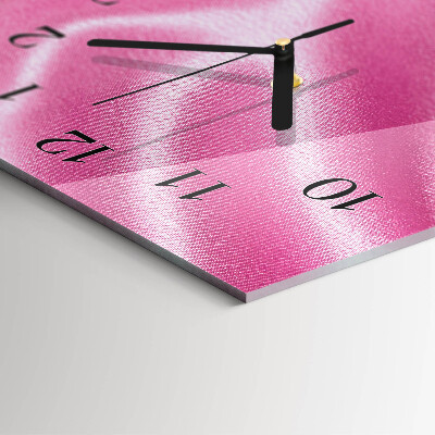 Glass clock vertical Velvet