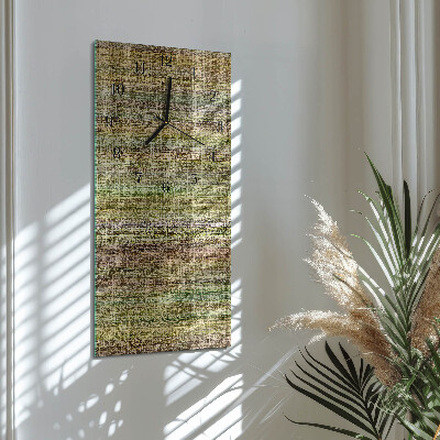 Glass clock vertical Fabric