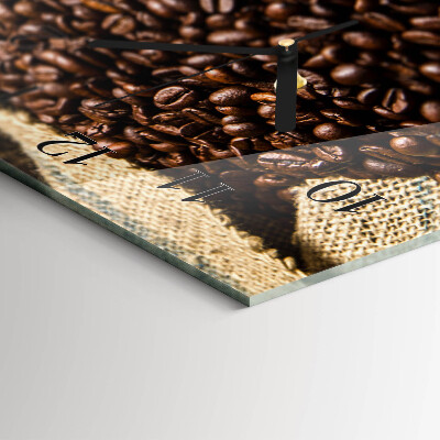 Horizontal wall clock Little black dress