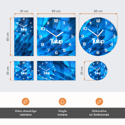 Horizontal wall clock Bryce Canyon