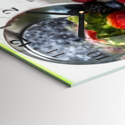 Horizontal rectangular wall clock Gifts of the forest