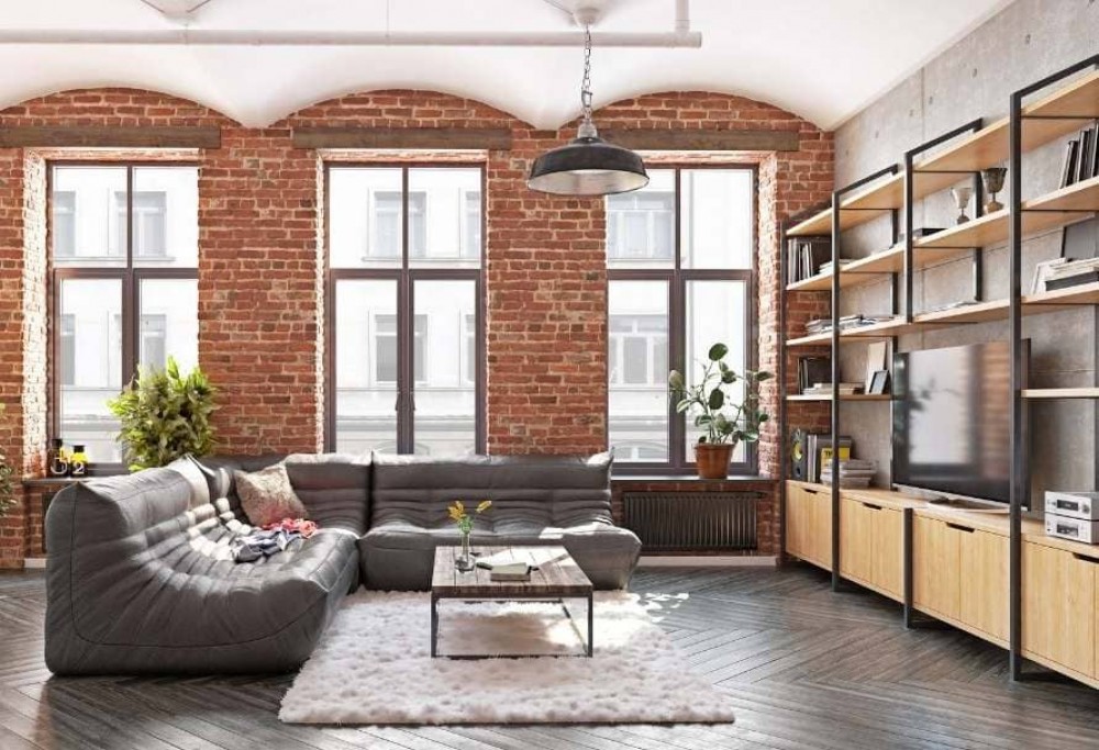 loft-style living room