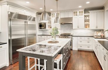 New York style kitchen - industrial style in a subtle edition