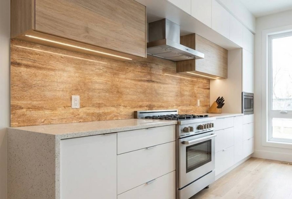 what above the kitchen counter