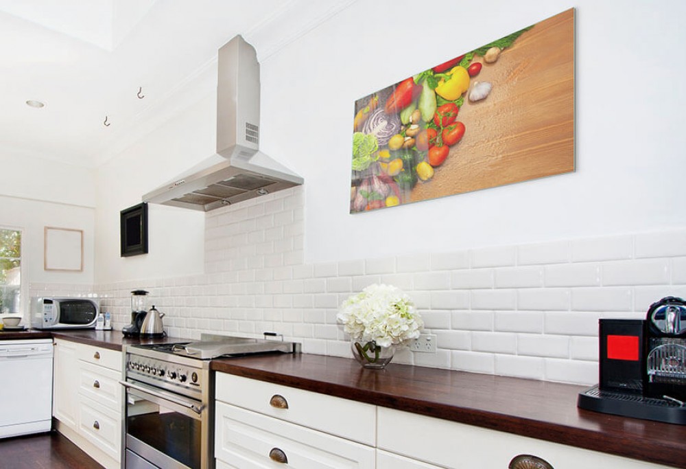 A kitchen wall without renovation